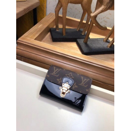 Replica Louis Vuitton Cherrywood Compact Wallet