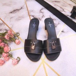 Replica Louis Vuitton Lock It Mule Sandal
